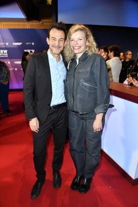 Hans Werner Meyer and Luisa Celine Gaffron at the NRW reception at the 76th Berlin International Film Festival 150226