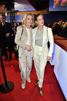 Maria Furtwaengler and Marie Bäumer at the NRW reception at the 76th Berlin International Film Festival 150226