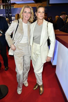 Maria Furtwaengler and Marie Bäumer at the NRW reception at the 76th Berlin International Film Festival 150226