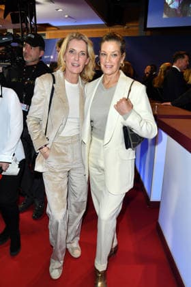 Maria Furtwaengler and Marie Bäumer at the NRW reception at the 76th Berlin International Film Festival 150226