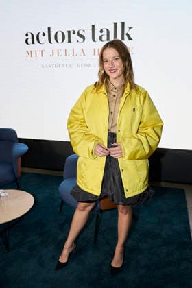 Actors Talk at Cupra in Berlin with JellaHase Berlin Jella Haase in Prada 76 Berlin International Film Festival Actors Talk in the Cupra City Garage with JellaHase Copyright: xEventpressxRadkex