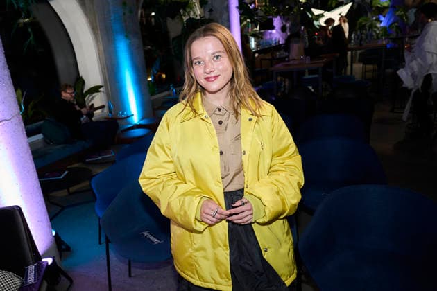 Actors Talk at Cupra in Berlin with JellaHase Berlin Jella Haase in Prada 76 Berlin International Film Festival Actors Talk in the Cupra City Garage with JellaHase Copyright: xEventpressxRadkex