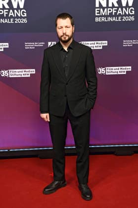 Mstyslav Tschernow at the 23 NRW Reception of the State of NRW and the Film und Medienstiftung NRW as part of the Berlinale 2026 at the Representation of the State of North Rhine-Westphalia Berlin, 15 02 2026 Foto:xC.xNiehausx xFuturexImagex nrw_6202