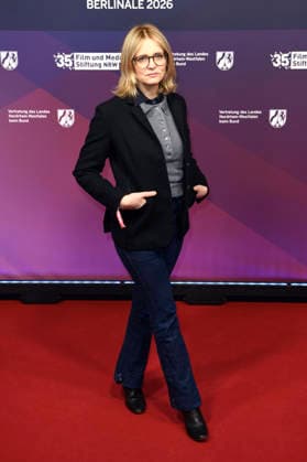 Laura Tonke at the 23 NRW Reception of the State of NRW and the Film und Medienstiftung NRW as part of the Berlinale 2026 at the Representation of the State of North Rhine-Westphalia Berlin, 15 02 2026 Foto:xC.xNiehausx xFuturexImagex nrw_6203