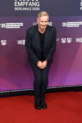 Heinrich Schafmeister at the 23 NRW Reception of the State of NRW and the Film und Medienstiftung NRW as part of the Berlinale 2026 at the Representation of the State of North Rhine-Westphalia Berlin, 15 02 2026 Foto:xC.xNiehausx xFuturexImagex nrw_6225
