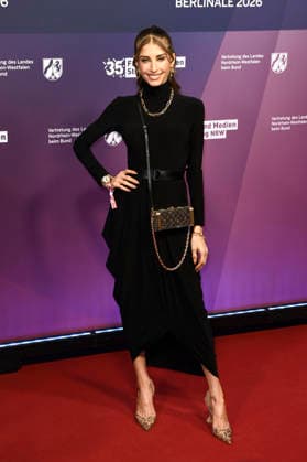 Cathy Hummels at the 23 NRW Reception of the State of NRW and the Film and Media Foundation NRW as part of the Berlinale 2026 at the Representation of the State of North Rhine-Westphalia Berlin, 15 02 2026 Foto:xC.xNiehausx xFuturexImagex nrw_6233