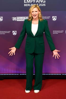 Veronica Ferres at the 23 NRW Reception of the State of NRW and the Film und Medienstiftung NRW as part of the Berlinale 2026 at the Representation of the State of North Rhine-Westphalia Berlin, 15 02 2026 Foto:xC.xNiehausx xFuturexImagex nrw_6246