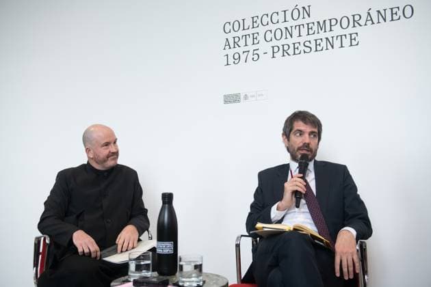 Presentation of the renewed Contemporary Art Collection 1975 present at the Reina Sofia Museum The Minister of Culture, Ernest Urtasun d , during the presentation of the renewed Contemporary Art Collection 1975 present 50 years of art history from Spain, at the Museo Nacional Centro de Arte Reina Sofia, on February 16, 2026, in Madrid Spain The collection, whose presentation has been remodeled and occupies the fourth floor of the Sabatini Building, tells the history of art from Spain over the last 50 years, from the beginning of the Transition to the present day 16 FEBRUARY 2026 Fernando Sá Madrid Madrid Madrid Spain  Copyright: xFernandoxSanchezx 7297396