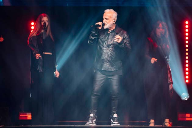 Nino de Angelo live at a concert of his Irgendwann im Leben Live 2026 Tour in the Messehalle Erfurt, 15 03 2026 Foto:xM.xKremerx xFuturexImagex angelo_6203