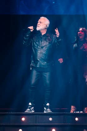 Nino de Angelo live at a concert of his Irgendwann im Leben Live 2026 Tour in the Messehalle Erfurt, 15 03 2026 Foto:xM.xKremerx xFuturexImagex angelo_6208