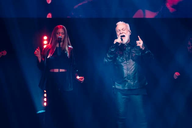 Nino de Angelo live at a concert of his Irgendwann im Leben Live 2026 Tour in the Messehalle Erfurt, 15 03 2026 Foto:xM.xKremerx xFuturexImagex angelo_6209