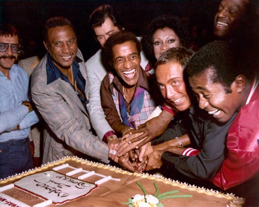 RECORD DATE NOT STATED Paul Anka with George Rhodes, Sammy Davis Jr., Wayne Newton, Lola Falana, Ben Vereen and Nipsey Russell circa 1970s ** A.H. EDITORIAL USE ONLY  Copyright: x