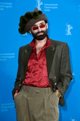 Tom Neuwirth Conchita Wurst at the press conference for the feature film The Blood Countess at the Berlinale 2026 76 Berlin International Film Festival at the Hotel Grand Hyatt Berlin, 16 02 2026 Foto:xN.xKubelkax xFuturexImagex blutgraefin_6250