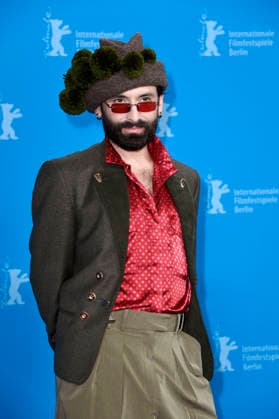 Tom Neuwirth Conchita Wurst at the press conference for the feature film The Blood Countess at the Berlinale 2026 76 Berlin International Film Festival at the Hotel Grand Hyatt Berlin, 16 02 2026 Foto:xN.xKubelkax xFuturexImagex blutgraefin_6251
