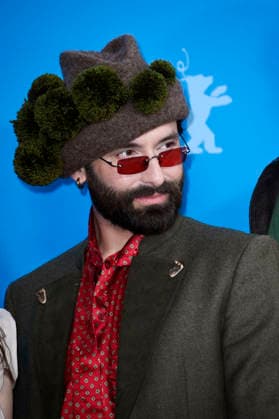 Tom Neuwirth Conchita Wurst at the press conference for the feature film The Blood Countess at the Berlinale 2026 76 Berlin International Film Festival at the Hotel Grand Hyatt Berlin, 16 02 2026 Foto:xN.xKubelkax xFuturexImagex blutgraefin_6253