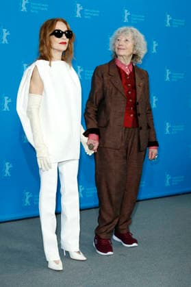 Isabelle Huppert and Ulrike Ottinger at the photocall for the feature film The Blood Countess at the Berlinale 2026 76 Berlin International Film Festival at the Hotel Grand Hyatt Berlin, 16 02 2026 Foto:xC.xTamckex xFuturexImagex blutgraefin_6302