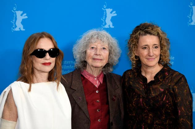Isabelle Huppert, Ulrike Ottinger and Tricia Tuttle at the photocall for the feature film The Blood Countess at the Berlinale 2026 76 Berlin International Film Festival at the Hotel Grand Hyatt Berlin, 16 02 2026 Foto:xC.xNiehausx xFuturexImagex blutgraefin_6330