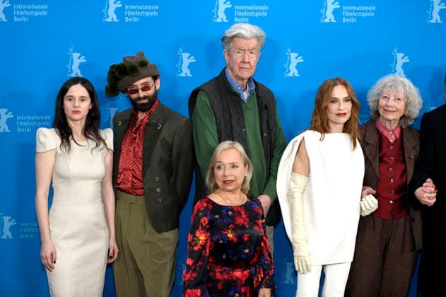 Maresi Riegner, Tom Neuwirth, ChrisTine Urspruch, Marco Lorenzini, Isabelle Huppert and Ulrike Ottinger at the photocall for the feature film The Blood Countess at the Berlinale 2026 76 Berlin International Film Festival at the Hotel Grand Hyatt Berlin, 16 02 2026 Foto:xC.xNiehausx xFuturexImagex blutgraefin_6365