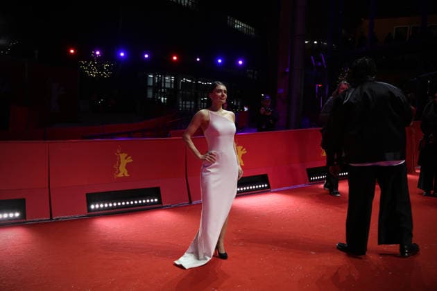 February 16, 2026, Berlin, Germany: European Shooting Stars laureate Fatlume Bunjaku attends the 76th Berlin International Film Festival, in Berlin. The 76th Berlinale runs from 12 to 22 February 2026. Berlin Germany  - ZUMAf146 20260216_zip_f146_012 Copyright: xRouzbehxFouladix