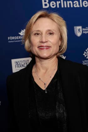 Daniela Elstner Unifrance Managing Director at the award ceremony of the Order of the Chevalier for Art and Literature during the Berlinale Soiree Francaise du Cinema at the French Embassy on 16 02 2026 in Berlin Berlinale Soiree Francaise 2026 Award Ceremony of the Order of the Chevalier