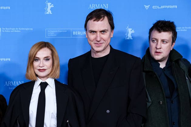Berlin Berlinale, 76 Berlin International Film Festival 2026 Photo Call THE BLOOD COUNTESS Isabelle Huppert Actress Actor Lars Eidinger Actor Actor Thomas Schubert Actor Actor Berlinale, 76 Berlin International Film Festival 2026, 16 02 2026 Copyright: xEibner-Pressefoto RogerxBuerkex EP_RBE