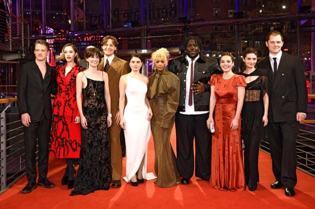 Joes Brauers, Danielle Galligan, Violet Braeckman, Lucas Englander, Fatlume Bunjaku, Cleo Diara, Salif Cisse, Sofia Tjelta Sydness, Tecla Insolia and Enno Trebs at the presentation of the European Shooting Stars 2026 at the Berlinale 2026 76 Berlin International Film Festival in the Berlinale Palast Berlin, 16 02 2026 Foto:xC.xNiehausx xFuturexImagex shooting_stars_6296