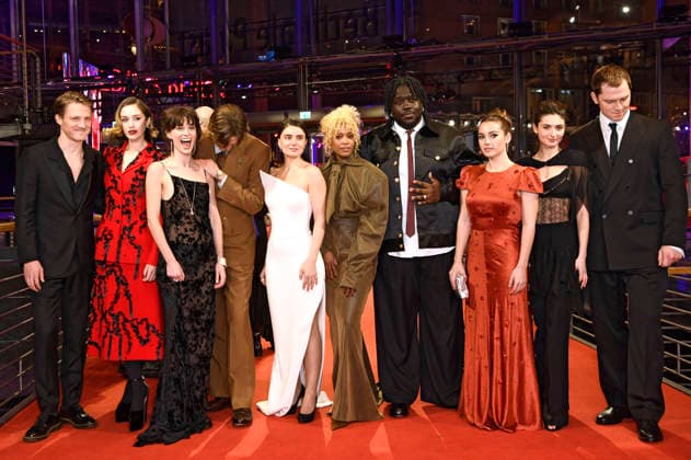 Joes Brauers, Danielle Galligan, Violet Braeckman, Lucas Englander, Fatlume Bunjaku, Cleo Diara, Salif Cisse, Sofia Tjelta Sydness, Tecla Insolia and Enno Trebs at the presentation of the European Shooting Stars 2026 at the Berlinale 2026 76 Berlin International Film Festival in the Berlinale Palast Berlin, 16 02 2026 Foto:xC.xNiehausx xFuturexImagex shooting_stars_6297