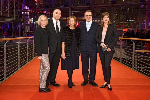 Guest, Oleksandr Rodnjanskyj, Valeria Rodnyansky, Kornel Mundruczo, Kata Weber at the premiere of the feature film At the Sea at the Berlinale 2026 76 Berlin International Film Festival in the Berlinale Palast Berlin, 16 02 2026 Foto:xC.xNiehausx xFuturexImagex sea_6235