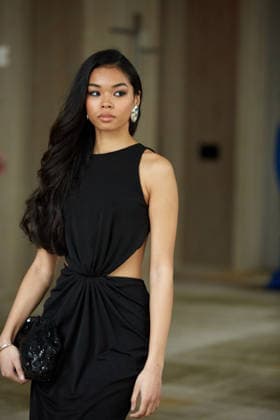 February 16, 2026, New York, New York, USA: A model walks the runway during the Veejay Floresca Fall Winter 26 show at New York Fashion Week in New York City. New York USA  - ZUMAs237 20260216_aap_s237_022 Copyright: xMarkxJ.xSullivanx