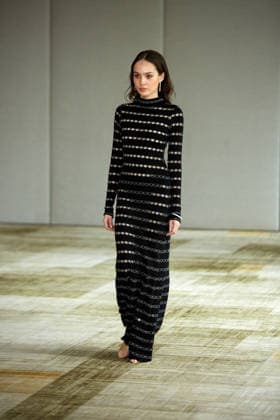 February 16, 2026, New York, New York, USA: A model walks the runway during the Veejay Floresca Fall Winter 26 show at New York Fashion Week in New York City. New York USA  - ZUMAs237 20260216_aap_s237_046 Copyright: xMarkxJ.xSullivanx