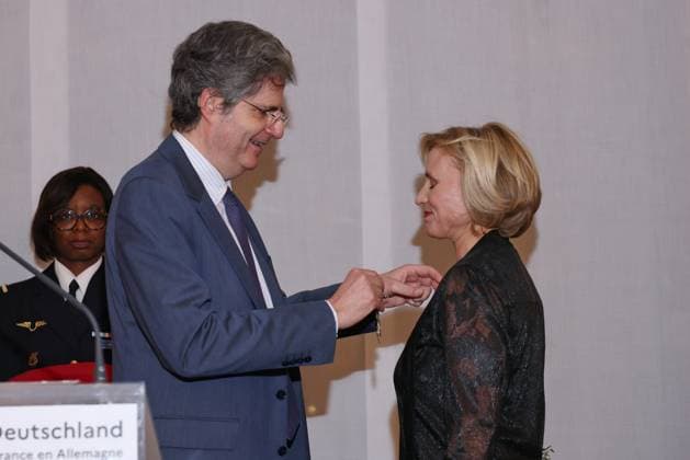 Ordre national de la LŽgion dÕhonneur Franois Delattre, Daniela Elstner Award of the âOrdre national de la LŽgion dÕhonneurÕ 2026, French Embassy Berlin, date 16 02 2026 Copyright: xEventpress Kratschx