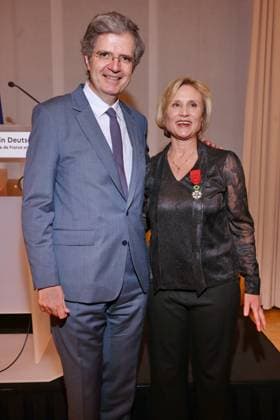 Ordre national de la LŽgion dÕhonneur Franois Delattre, Daniela Elstner Award of the âOrdre national de la LŽgion dÕhonneurÕ 2026, French Embassy Berlin, date 16 02 2026 Copyright: xEventpress Kratschx