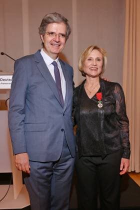 Ordre national de la LŽgion dÕhonneur Franois Delattre, Daniela Elstner Award of the âOrdre national de la LŽgion dÕhonneurÕ 2026, French Embassy Berlin, date 16 02 2026 Copyright: xEventpress Kratschx