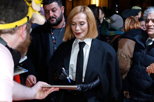 Isabelle Huppert at the premiere of the feature film The Blood Countess at the premiere of the feature film at the Berlinale 2026 76 Berlin International Film Festival at the Zoo Palast Berlin, 16 02 2026 Foto:xC.xTamckex xFuturexImagex blutgraefin_6410