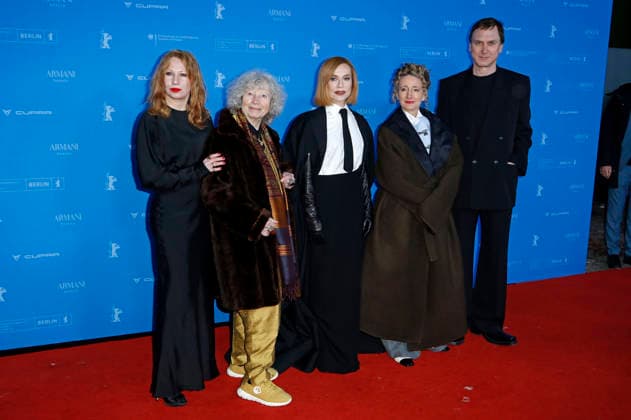 Birgit Minichmayr, Ulrike Ottinger, Isabelle Huppert, Tricia Tuttle and Lars Eidinger at the premiere of the feature film The Blood Countess at the premiere of the feature film at the Berlinale 2026 76 Berlin International Film Festival at the Zoo Palast Berlin, 16 02 2026 Foto:xC.xTamckex xFuturexImagex blutgraefin_6424