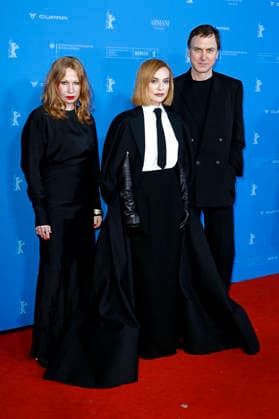 Birgit Minichmayr, Isabelle Huppert and Lars Eidinger at the premiere of the feature film The Blood Countess at the premiere of the feature film at the Berlinale 2026 76 Berlin International Film Festival at the Zoo Palast Berlin, 16 02 2026 Foto:xC.xTamckex xFuturexImagex blutgraefin_6425