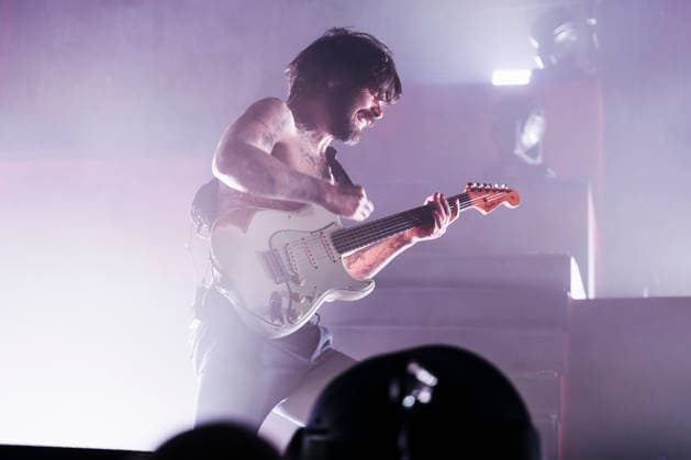 Concert of Biffy Clyro in Berlin Concert of the band Biffy Clyro on 16 02 2026 at the Max Schmeling Halle in Berlin In the picture singer and guitarist Simon Neil , Berlin Berlin Germany Prenzlauer Berg