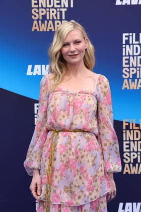LOS ANGELES, CALIFORNIA - FEBRUARY 15: Kirsten Dunst at the 2026 Film Independent Spirit Awards at Hollywood Palladium on February 15, 2026 in Los Angeles, California. Credit: USA  - ZUMAa123 20260215_zaa_a123_221 Copyright: xAdMediax