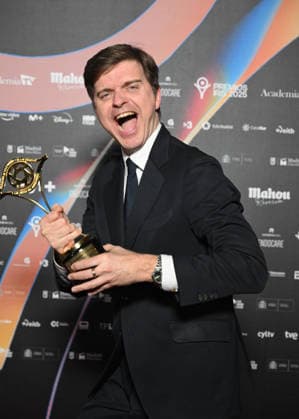Iris Awards 2026 Marc Giró receives the award for best entertainment program presenter at the Iris Awards 2026, February 16, 2026 in Madrid Spain IRIS AWARDS ACTORS TELEVISION José Madrid Madrid Madrid Spain  Copyright: xJosÃ xOlivax 7299208