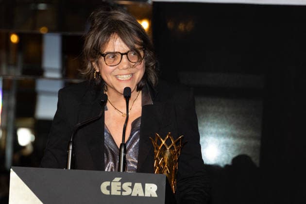 Diner Des Producteurs - Cesar 2026 Barbara Letellier receive Daniel Toscan-du-Plantier price during the Diner Des Producteurs - Producer s Dinner during Cesar 2026 at Hotel InterContinental Paris on February 16, 2026 in Paris, France. Photo by Nasser Berzane ABACAPRESS.COM Paris France  Copyright: xBerzanexNasser ABACAx