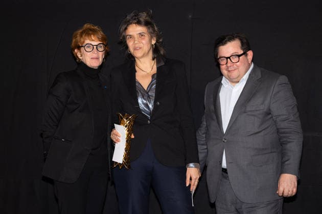 Diner Des Producteurs - Cesar 2026 Ariane Toscan du Plantier give the Daniel Toscan-du-Plantier price to Barbara Letellier, Henri de Roquemaurel attends the Diner Des Producteurs - Producer s Dinner during Cesar 2026 at Hotel InterContinental Paris on February 16, 2026 in Paris, France. Photo by Nasser Berzane ABACAPRESS.COM Paris France  Copyright: xBerzanexNasser ABACAx
