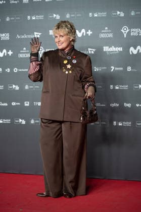 Red carpet of the Iris Awards in Madrid, Spain - 16 Feb 2026 Tania Llaseras attends the red carpet of the Iris Awards at the Teatro Real in Madrid. Madrid Spain Copyright: xAtilanoxGarciax xSOPAxImagesx photos05460
