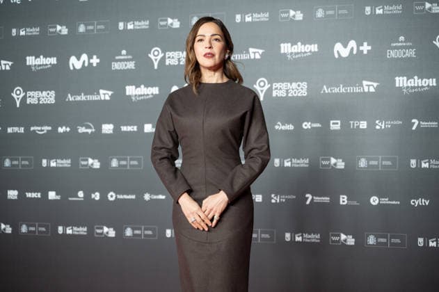 Red carpet of the Iris Awards in Madrid, Spain - 16 Feb 2026 Verónica Sanchez attends the red carpet of the Iris Awards at the Teatro Real in Madrid. Madrid Spain Copyright: xAtilanoxGarciax xSOPAxImagesx photos05466