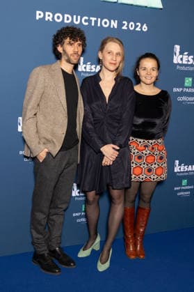 Diner Des Producteurs - Cesar 2026 Lionel Massol, Clémence Madeleine-Perdrillat, Pauline Seiglan attends the Diner Des Producteurs - Producer s Dinner during Cesar 2026 at Hotel InterContinental Paris on February 16, 2026 in Paris, France. Photo by Nasser Berzane ABACAPRESS.COM Paris France  Copyright: xBerzanexNasser ABACAx