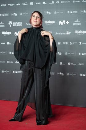 February 16, 2026, Madrid, Spain: Carolina Iglesias attends the red carpet of the Iris Awards at the Teatro Real in Madrid. Madrid Spain - ZUMAs197 20260216_aaa_s197_193 Copyright: xAtilanoxGarciax