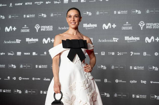 February 16, 2026, Madrid, Spain: Raquel Sanchez Silva attends the red carpet of the Iris Awards at the Teatro Real in Madrid. Madrid Spain  - ZUMAs197 20260216_aaa_s197_172 Copyright: xAtilanoxGarciax