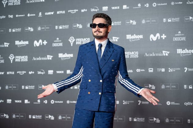 February 16, 2026, Madrid, Spain: Jan Cornet attends the red carpet of the Iris Awards at the Teatro Real in Madrid. Madrid Spain  - ZUMAs197 20260216_aaa_s197_173 Copyright: xAtilanoxGarciax