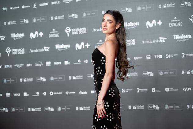 February 16, 2026, Madrid, Spain: Lola Lolita attends the red carpet of the Iris Awards at the Teatro Real in Madrid. Madrid Spain  - ZUMAs197 20260216_aaa_s197_196 Copyright: xAtilanoxGarciax