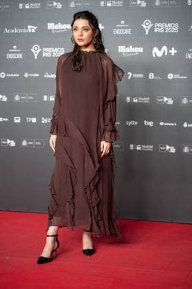 February 16, 2026, Madrid, Spain: Raquel Queron attends the red carpet of the Iris Awards at the Teatro Real in Madrid. Madrid Spain  - ZUMAs197 20260216_aaa_s197_233 Copyright: xAtilanoxGarciax