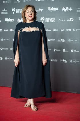 February 16, 2026, Madrid, Spain: Carmen Machi attends the red carpet of the Iris Awards at the Teatro Real in Madrid. Madrid Spain  - ZUMAs197 20260216_aaa_s197_243 Copyright: xAtilanoxGarciax